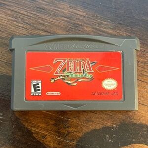 Nintendo Game Boy Advance Zelda: The Minish Cap - Red and Gray